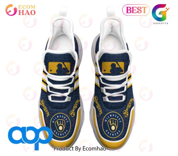 MLB Milwaukee Brewers Personalized New Clunky Max Soul Sneaker, Shoes