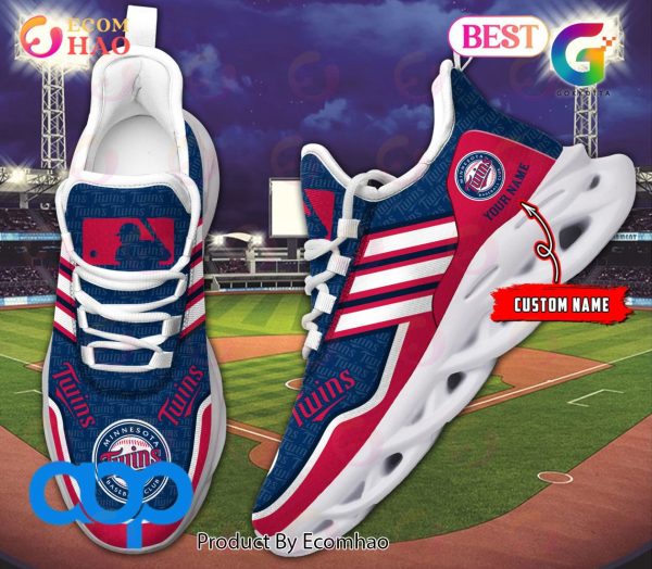 MLB Minnesota Twins Personalized New Clunky Max Soul Sneaker, Shoes