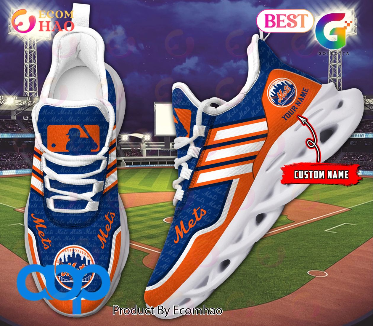 MLB New York Mets Personalized Name Max Soul Men And Women Gift