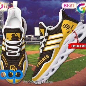 MLB San Diego Padres Personalized New Clunky Max Soul Sneaker, Shoes