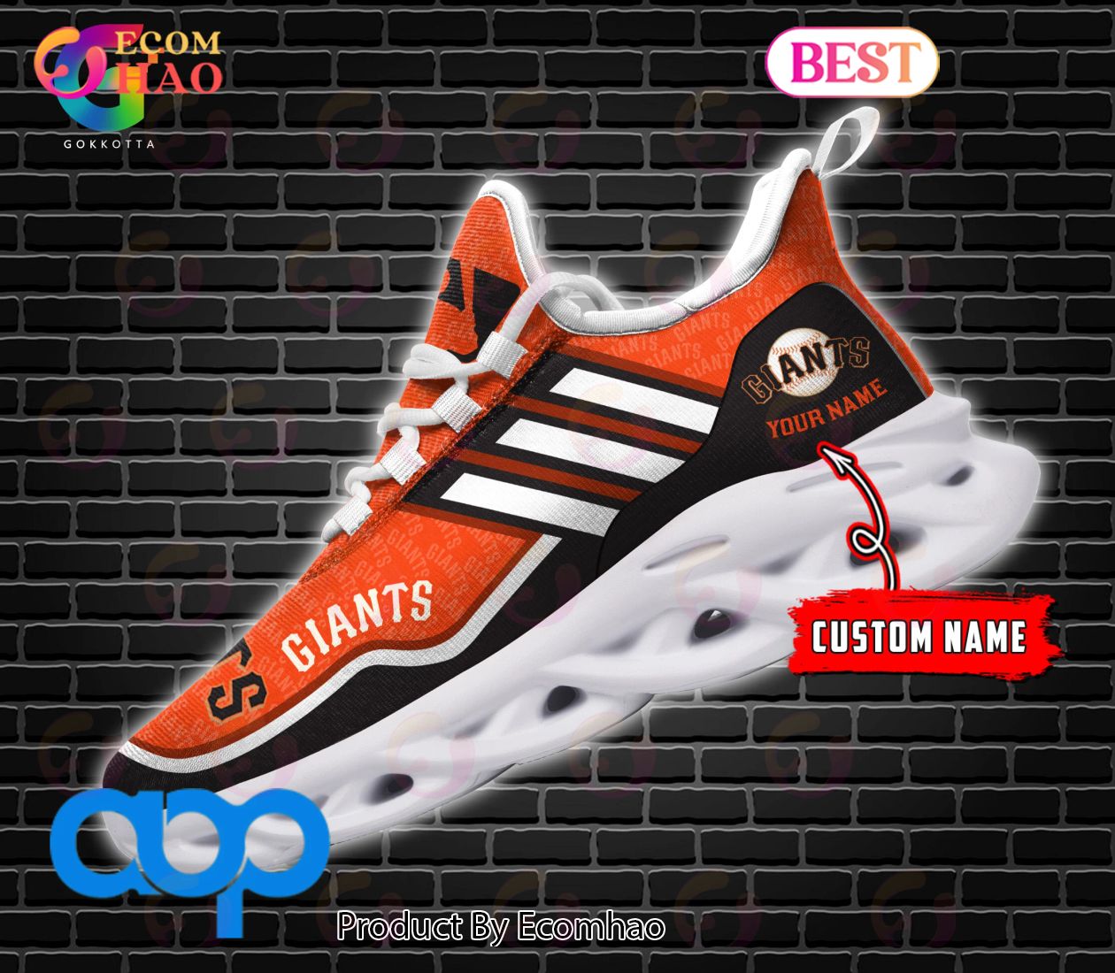 Personalize MLB San Francisco Giants Max Soul Sneakers Sport Shoes