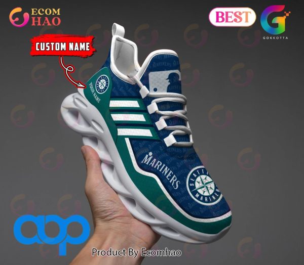 MLB Seattle Mariners Personalized New Clunky Max Soul Sneaker, Shoes