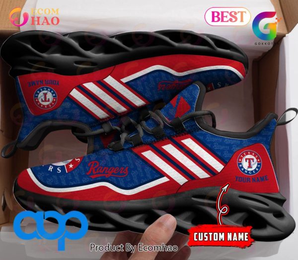 MLB Texas Rangers Personalized New Clunky Max Soul Sneaker, Shoes