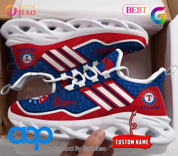 MLB Texas Rangers Personalized New Clunky Max Soul Sneaker, Shoes