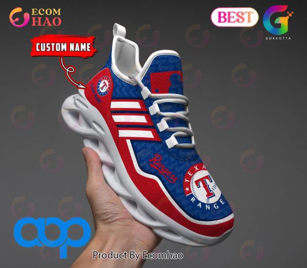 MLB Texas Rangers Personalized New Clunky Max Soul Sneaker, Shoes