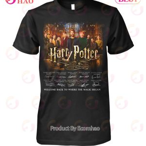 Harry Potter 20th Anniversary Return To Hogwarts Welcome Back To Where The Magic Began T-Shirt