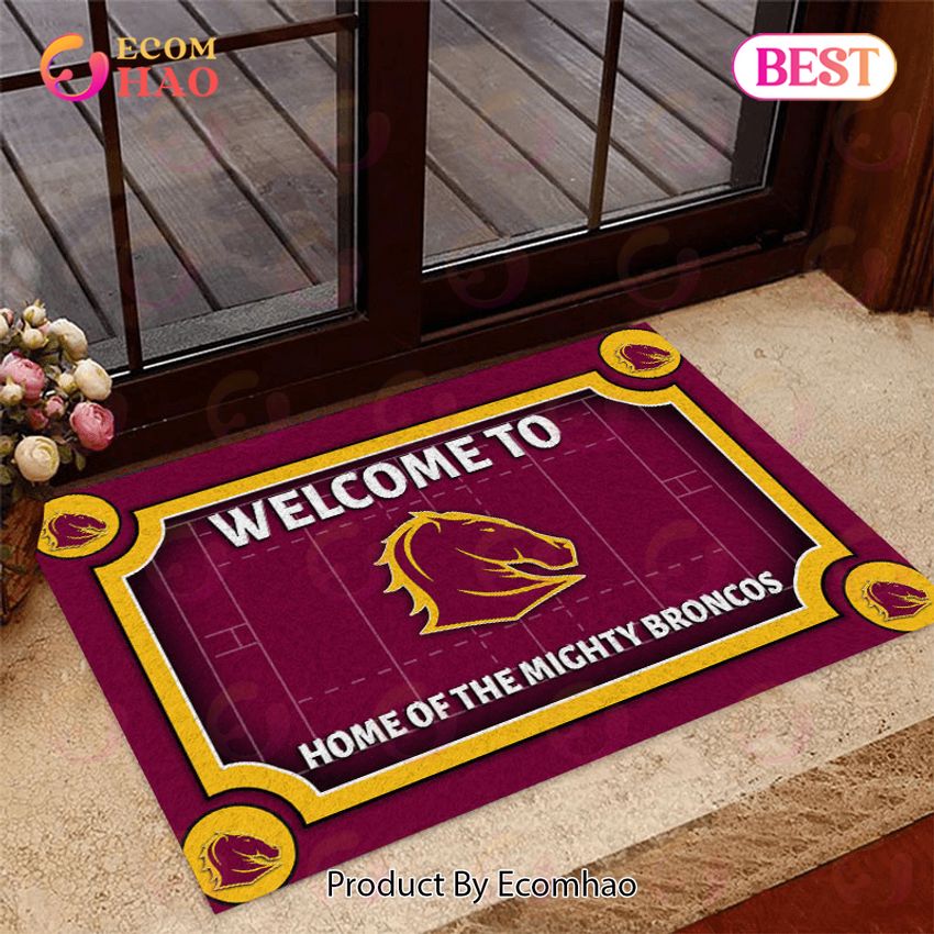 NRL Brisbane Broncos Doormat Gifts For Fans