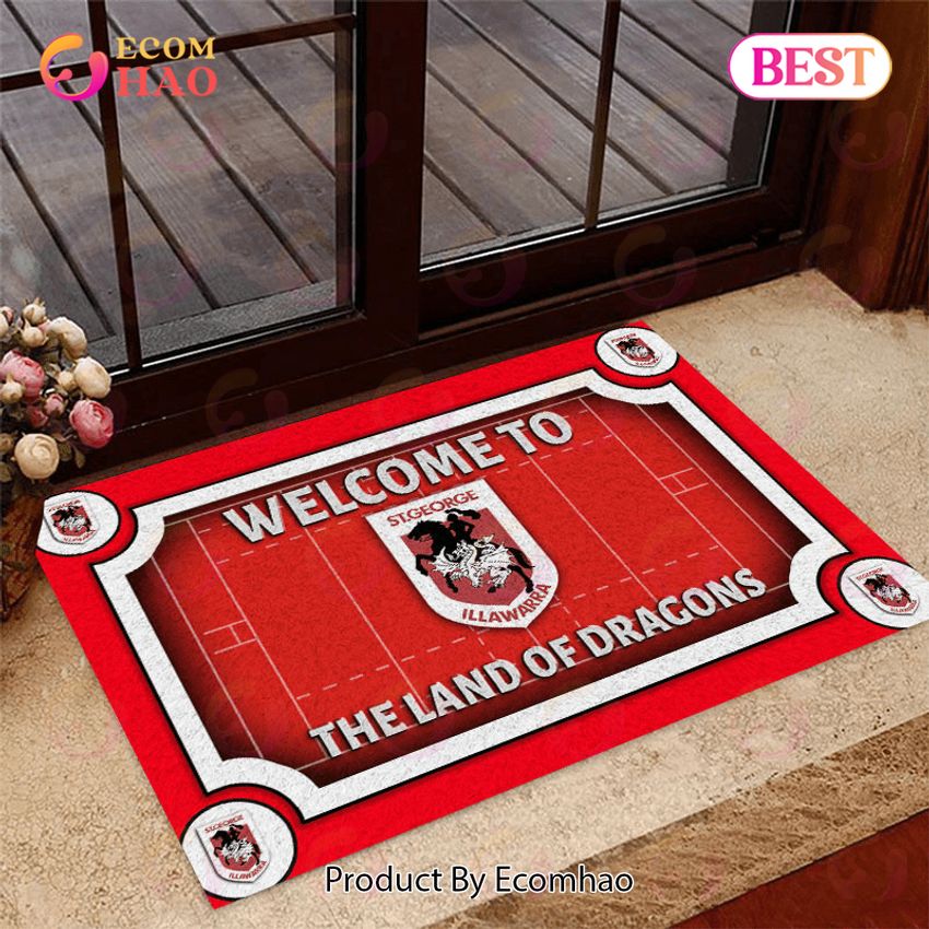 NRL St. George Illawarra Dragons Doormat Gifts For Fans