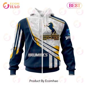 BEST Super Rugby ACT Brumbies Specialized Jersey Concepts 3D Hoodie