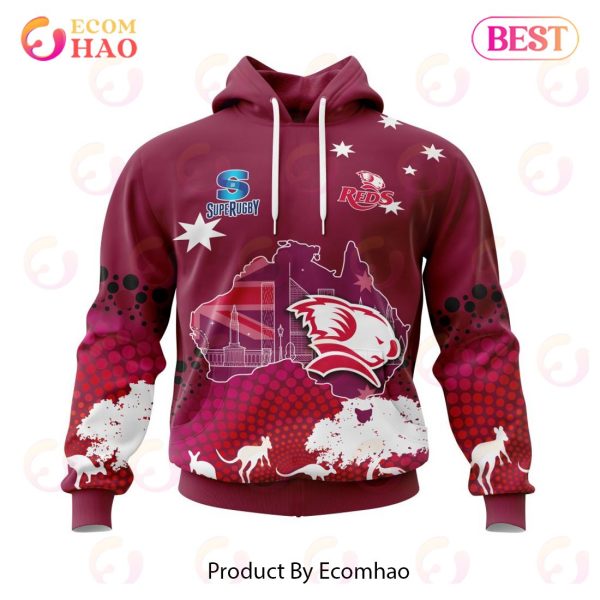 Old Reds Rugby Kit Reds SUPER RUGBY Specialized Concepts For Australia's Day Kits 3D ...