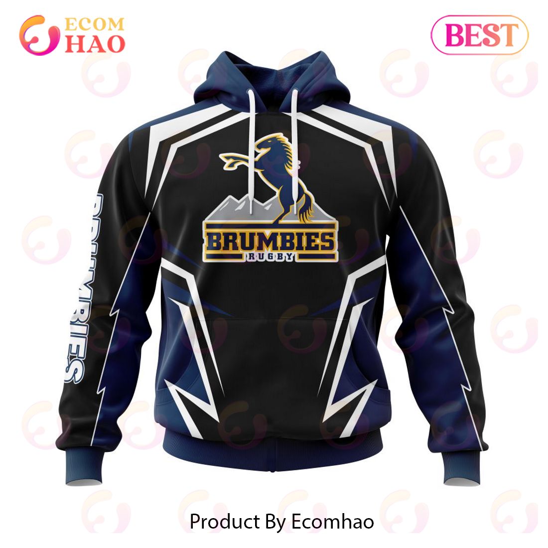 Super Rugby ACT Brumbies Special Kits 3D Hoodie