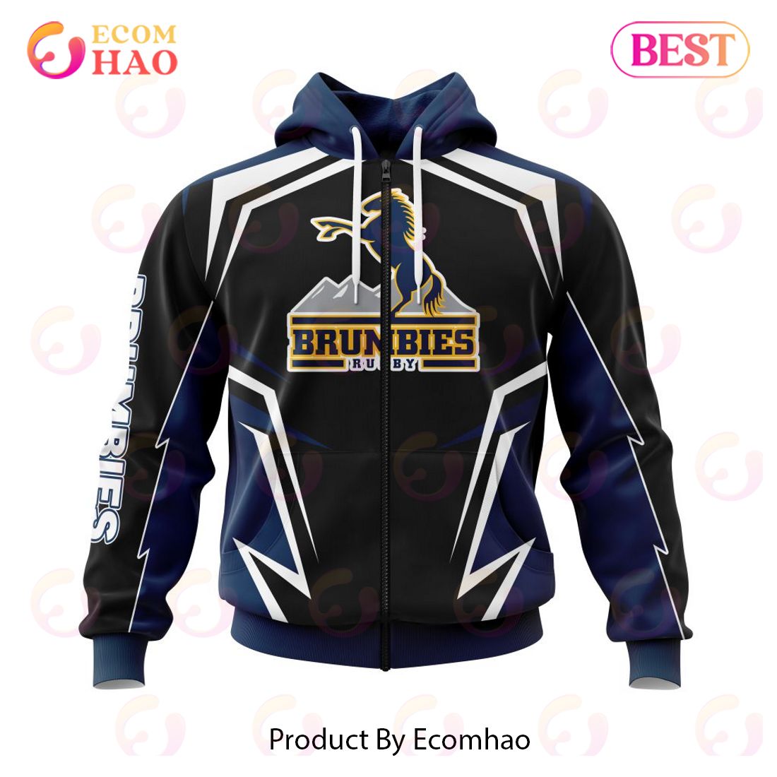 Super Rugby ACT Brumbies Special Kits 3D Hoodie