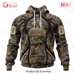 Super Rugby ACT Brumbies Specialized Hunting Camo 3D Hoodie