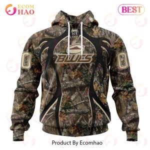 Super Rugby Auckland Blues Specialized Hunting Camo 3D Hoodie