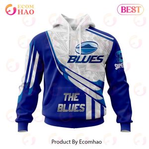 Super Rugby Auckland Blues Specialized Jersey Concepts 3D Hoodie