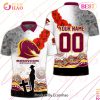 Personalized NRL Canberra Raiders Specialized Design With Anzac Day Polo Shirt