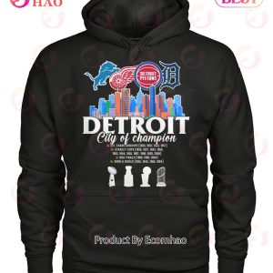 Detroit City Of Champion T-Shirt