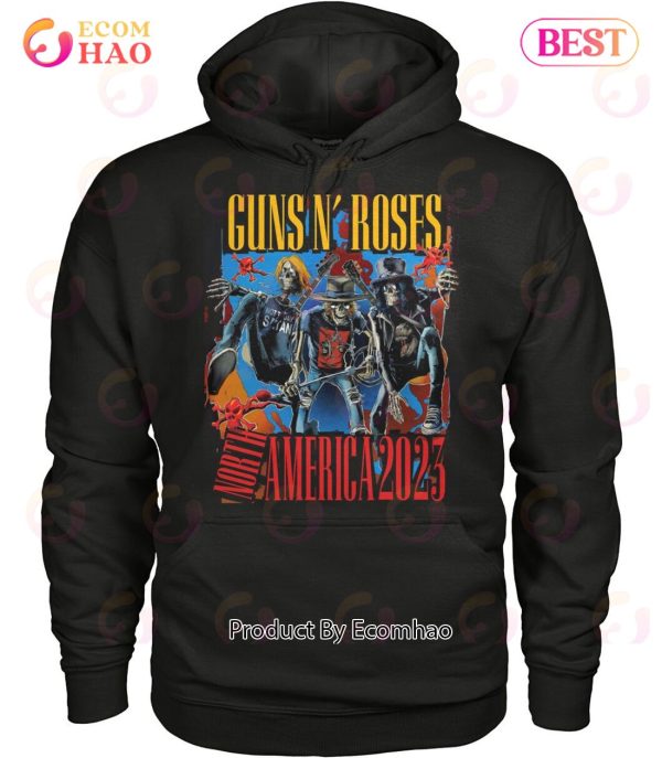 Guns N' Roses North America 2023 T-Shirt - Ecomhao Store