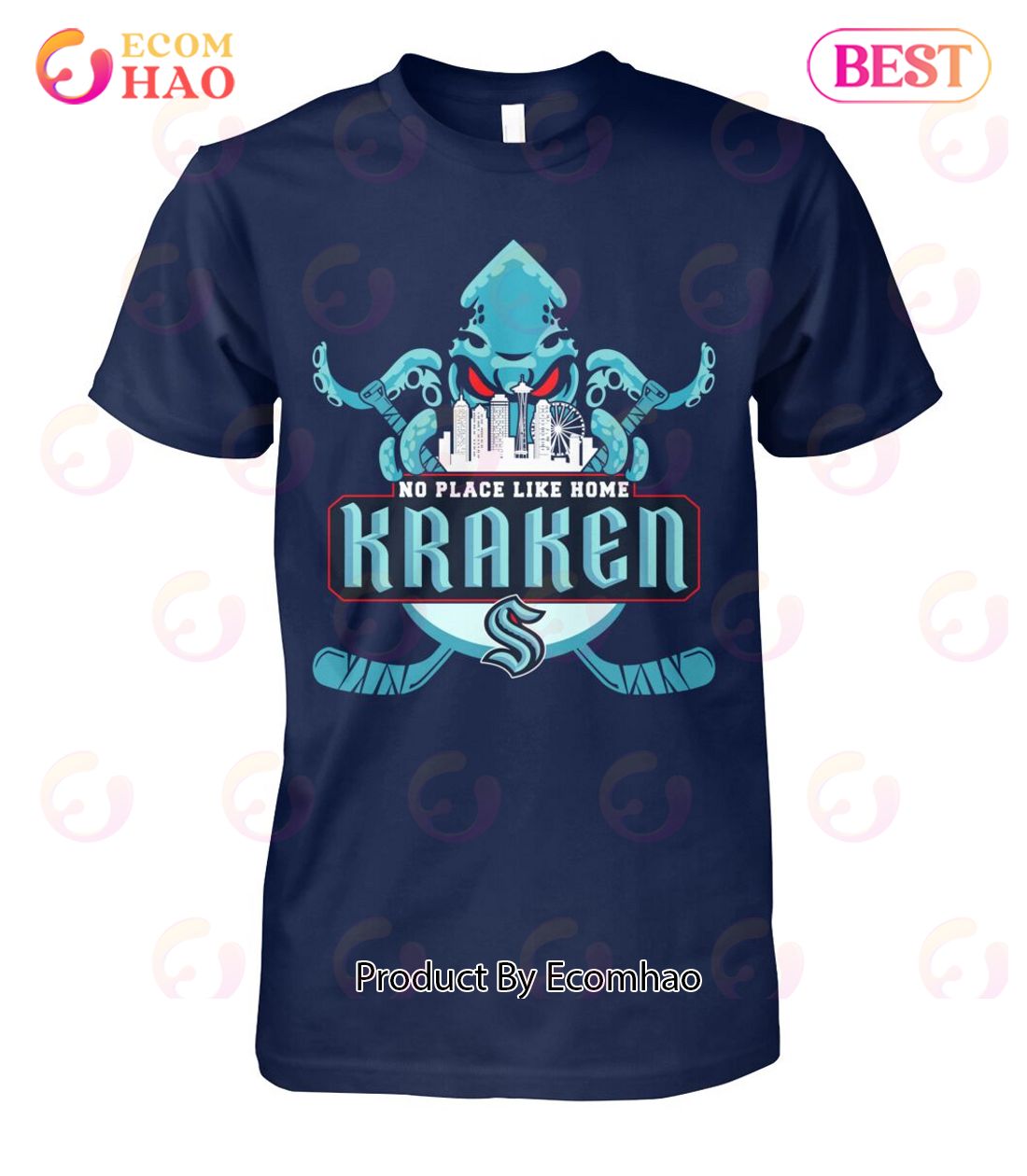 No Place Like Home Kraken T-Shirt