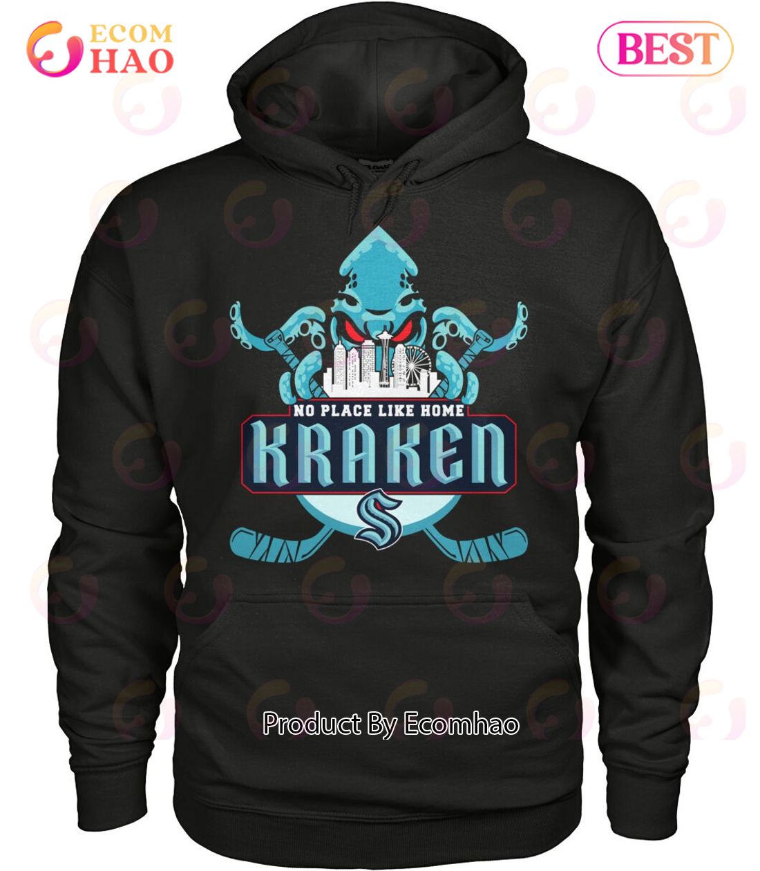 No Place Like Home Kraken T-Shirt