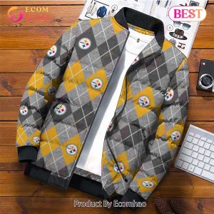 NFL Pittsburgh Steelers Puffer Jacket 3D