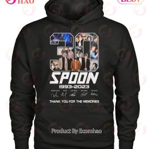 30 Years Of 1993 – 2023 Spoon Thank You For The Memories T-Shirt