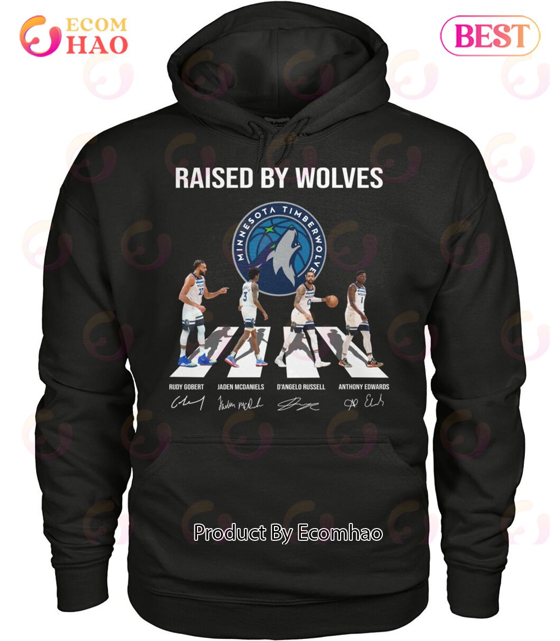 Raised By Wolves Minnesota Timberwolves T-Shirt