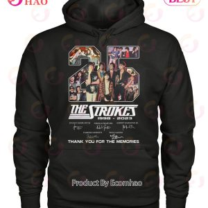 The Trokes 25 Years Of 1998 – 2023 Thank You For The Memories T-Shirt