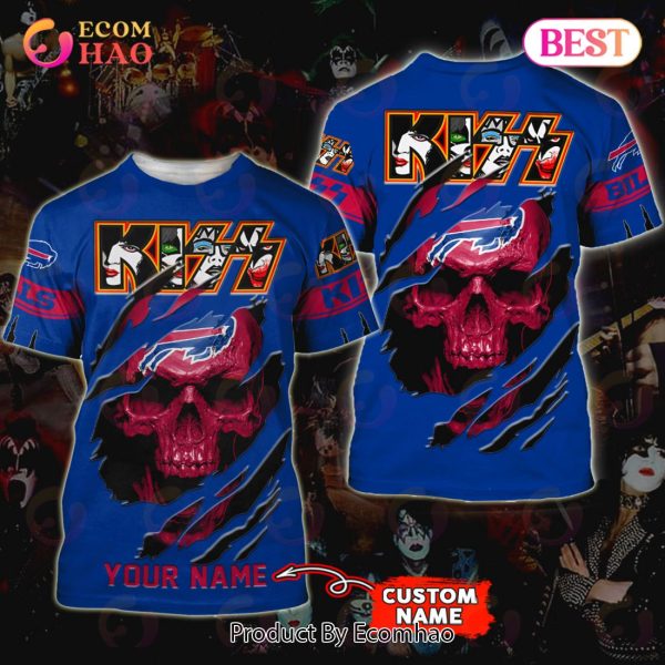 NFL Buffalo Bills Special Kiss Band Design 3D Hoodie