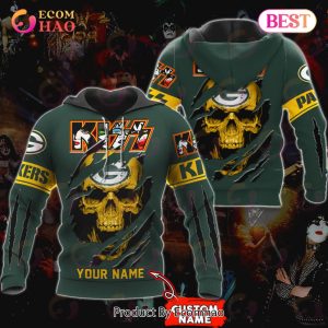 NFL Green Bay Packers Special Kiss Band Design 3D Hoodie