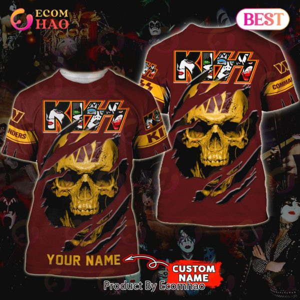 NFL Washington Redskins 3D Team Logo Hoodie - Ecomhao Store