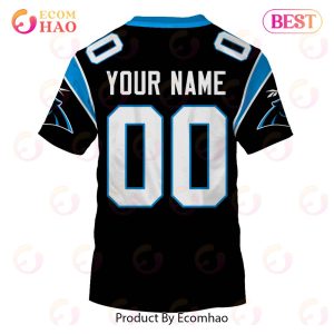 Personalize Name and Number 1994 Carolina Panthers Vintage Throwback Away Jersey