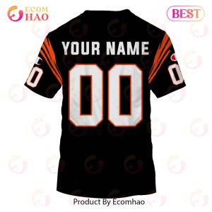 Personalize Name and Number 1994 Cincinnati Bengals Vintage Throwback Away Jersey