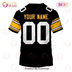 Personalize Name and Number Champion Jersey 1975 Pittsburgh Steelers