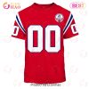Personalize Name and Number New England Patriots 1984 Vintage Throwback Away Jersey