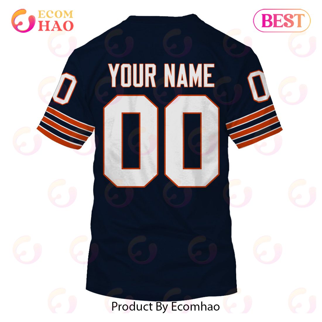 Personalize Name and Number Pre-1983 Chicago Bears vintage _No GSH_ 80s Jersey