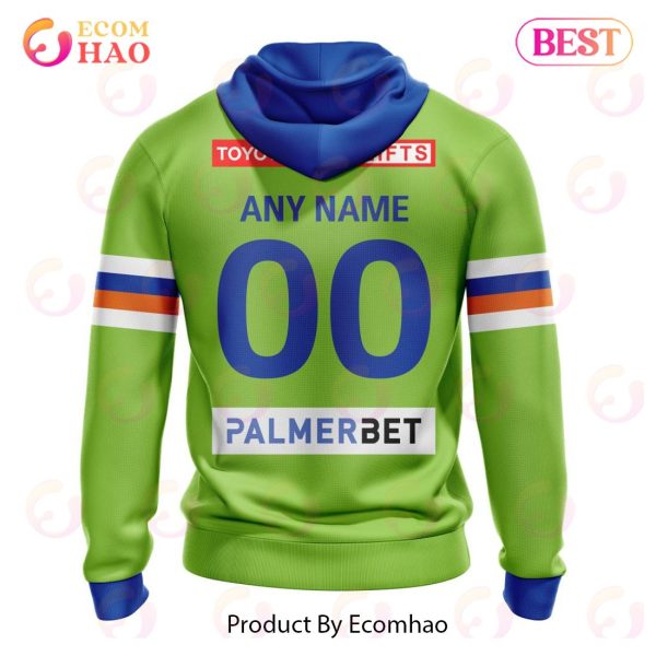 NRL Canberra Raiders Home Kits 2023 3D Hoodie