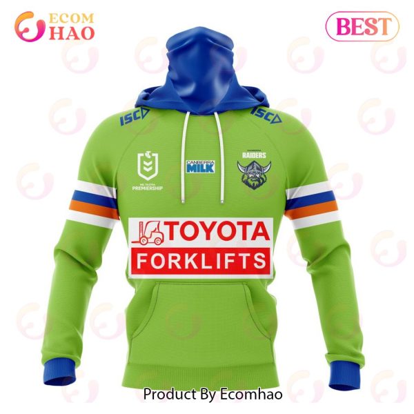 NRL Canberra Raiders Home Kits 2023 3D Hoodie
