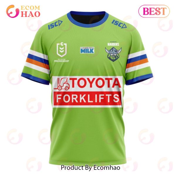 NRL Canberra Raiders Home Kits 2023 3D Hoodie
