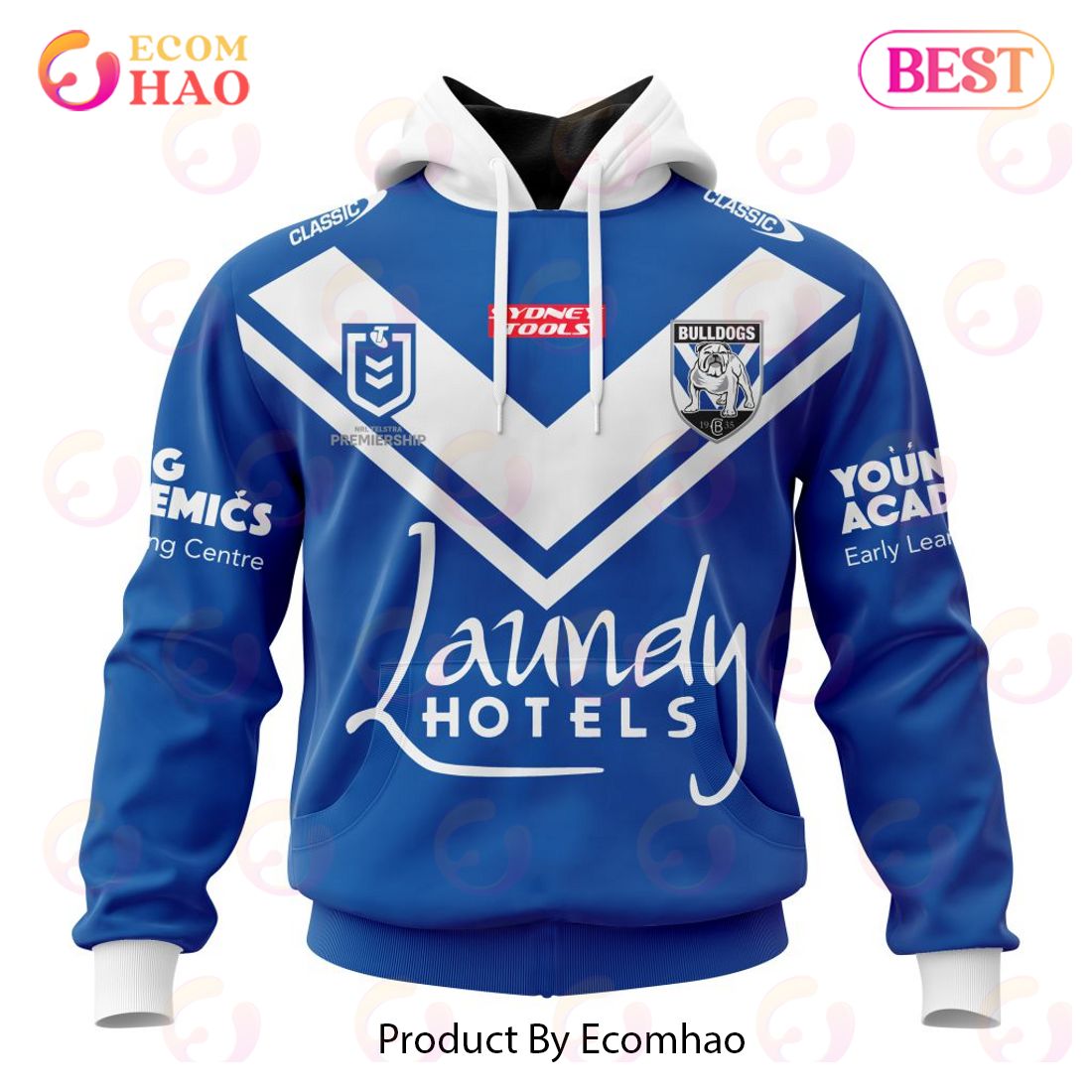 NRL Canberra Raiders Home Kits 2023 3D Hoodie