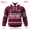 NRL Manly Warringah Sea Eagles Warm Up Kits 2023 3D Hoodie
