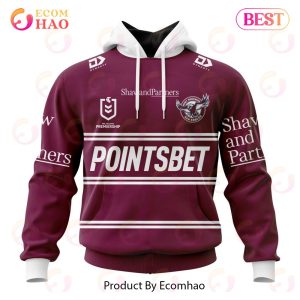 NRL Manly Warringah Sea Eagles Home Kits 2023 3D Hoodie