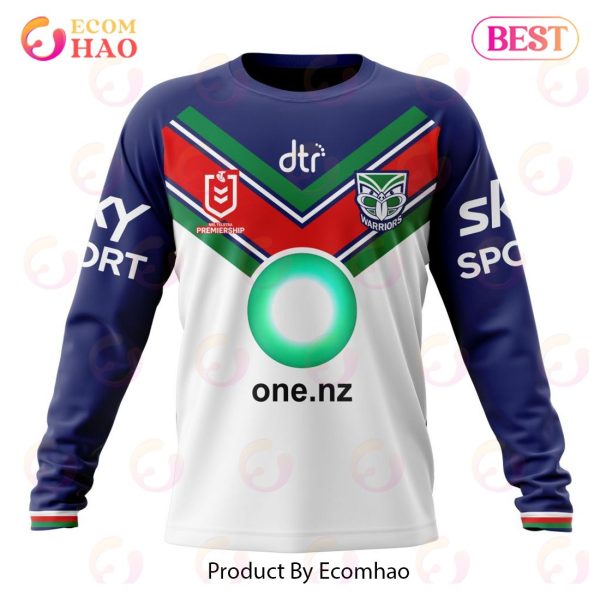 NRL New Zealand Warriors Away Kits 2023 3D Hoodie