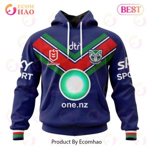 NRL New Zealand Warriors Home Kits 2023 3D Hoodie