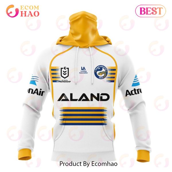 NRL Parramatta Eels Away Kits 2023 3D Hoodie