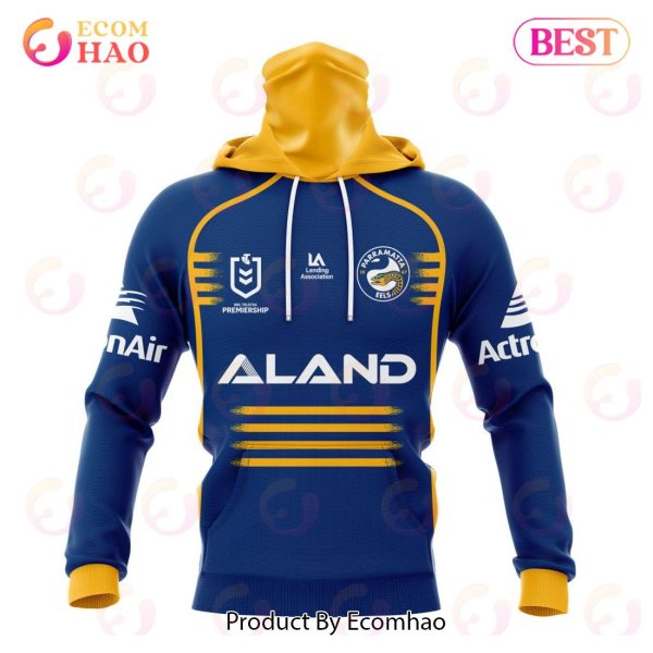 NRL Parramatta Eels Home Kits 2023 3D Hoodie