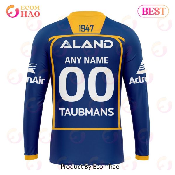 NRL Parramatta Eels Home Kits 2023 3D Hoodie