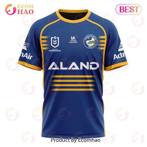 NRL Parramatta Eels Home Kits 2023 3D Hoodie