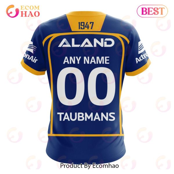 NRL Parramatta Eels Home Kits 2023 3D Hoodie