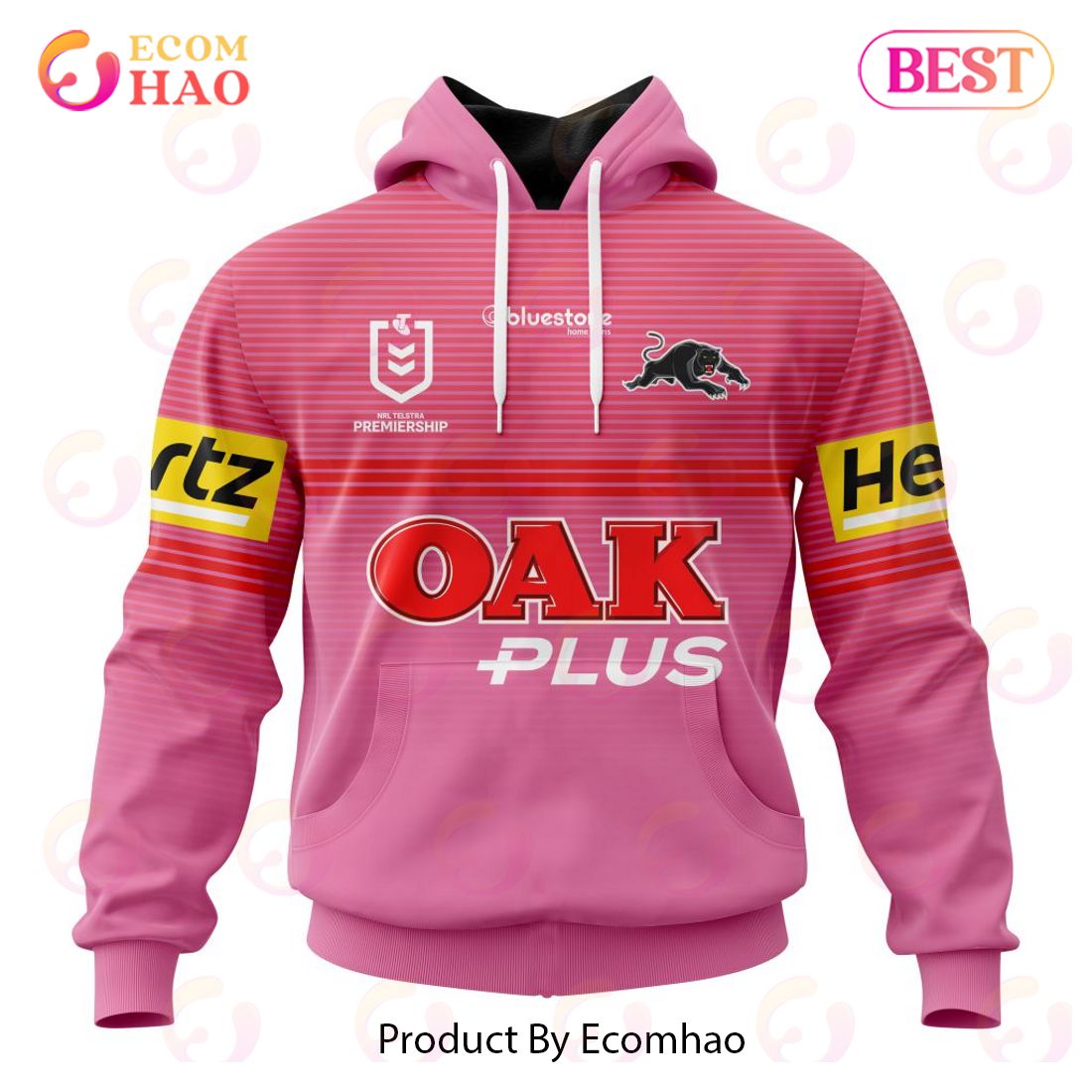 NRL Penrith Panthers Away Kits 2023 3D Hoodie